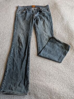 James Jeans Anthropologie Medium Wash Flare Jeans